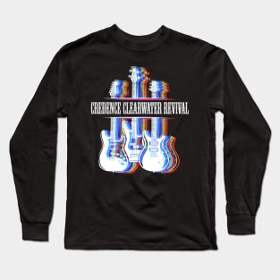 CREDENCE CLEARWATER BAND Long Sleeve T-Shirt